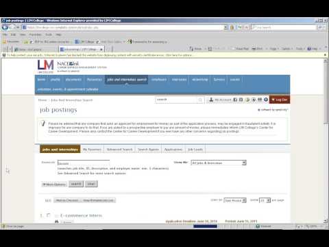 how to apply for internship