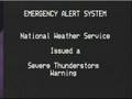 EAS Bulletin - Severe Thunderstorm Warning - Comcast