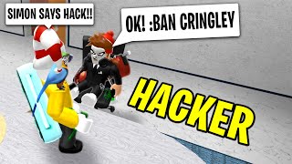 Roblox Murder Mystery 2 Simon Says But There Is A Hacker