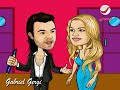 Caricature Rayan/Mayssam Na7ass