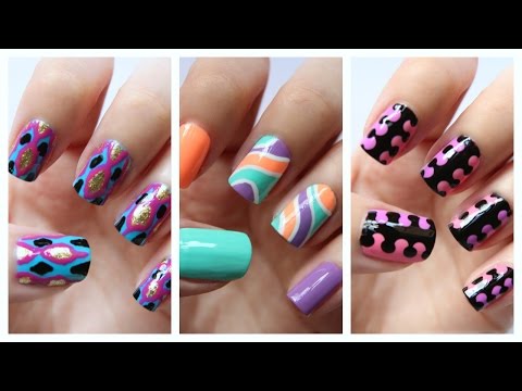 how to easy nail designs for beginners