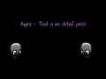 aqme - tout � un detail pr�s
musique avec lyrics..
