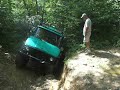 Unimog Climbing a Rut