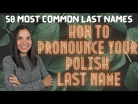 video-linktoworks-How to pronounce your Polish Last Name!