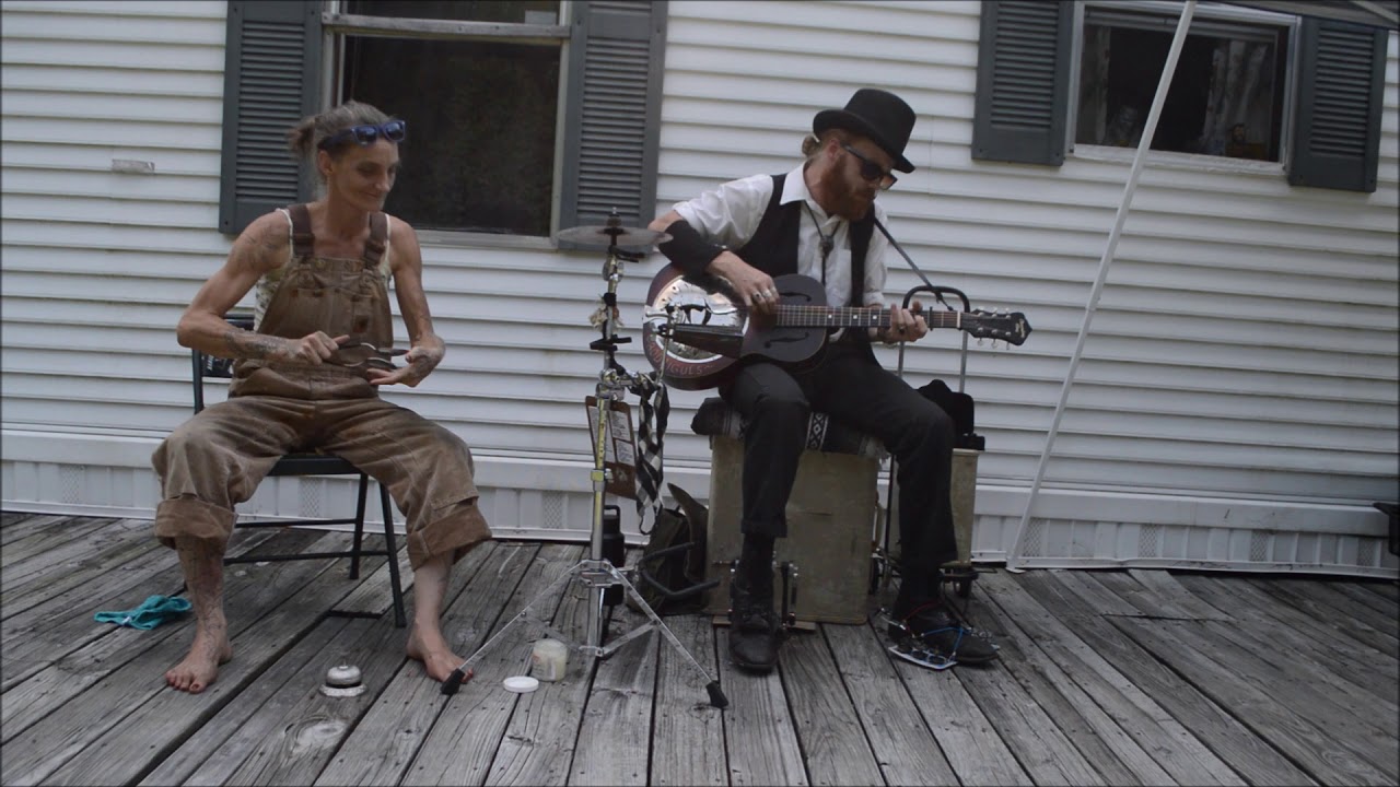 playing on the porch