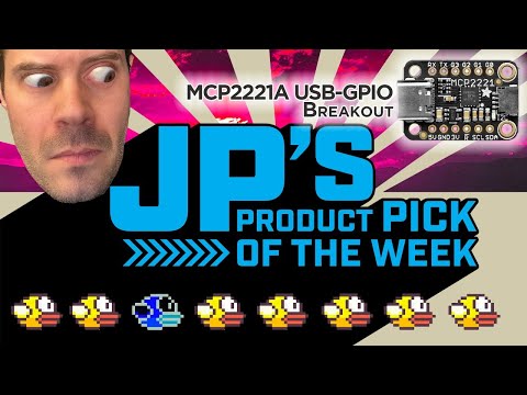 JP’s Product Pick of the Week 1/12/21 MCP2221A USB I2C/GPIO Breakout @adafruit @johnedgarpark