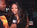 The lovely Miss New York speaks to Ed Magik TV host D'Zire at the Planet Funk L.A. Fashion Week Kick-Off Party.