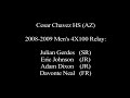 2008-2009 Cesar Chavez (AZ) Men's 4x100 State Record Relay