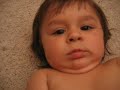 Jivan's persistent attempts to crawl. He's got the muscles but the technique hasn't been mastered yet...