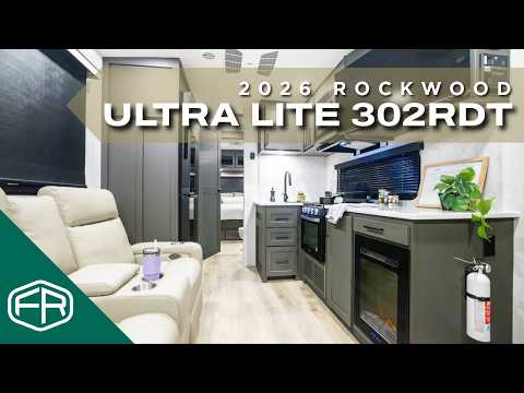Thumbnail for 2026 Rockwood Ultra Lite Travel Trailer 302RDT Video