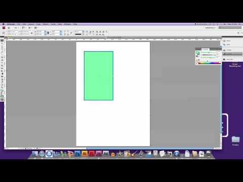how to fill color in indesign
