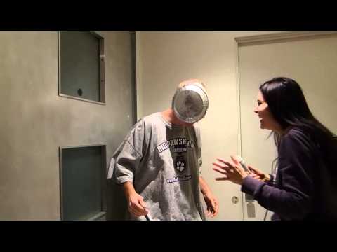 Darren Carter Gets Pied by Lahna Turner on the Perfect 10 Podcast