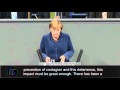 Angela Merkel: 'If the euro fails, Europe fails'
