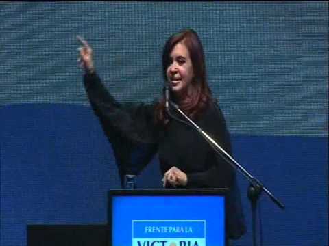 Cristina presentó a los candidatos del Frente para la Victoria