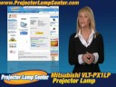 Mitsubishi VLT-PX1LP Projector Lamp