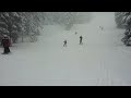 Reagan Skiing at Mt Bachelor