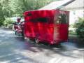 Custom bike camper trailer