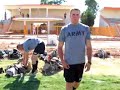 US Army VS Iraqi Soccer Game