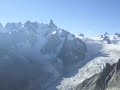 vallée blanche en parapente massif du mont blanc