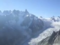 vallée blanche en parapente massif du Mont-Blanc