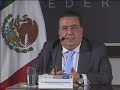 El Secretario de Gobernación reconoció la actitud positiva del exlíder del SME