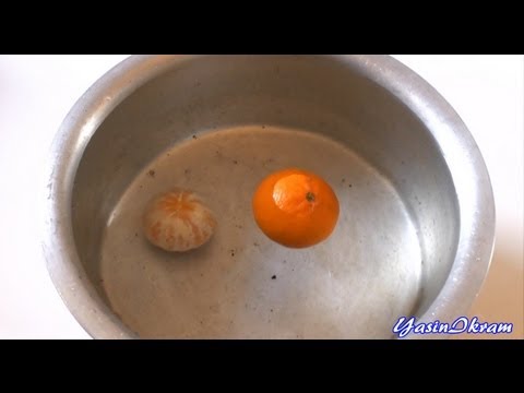 how to sink an orange