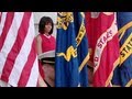 First Lady Michelle Obama at the Naval Academy