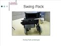 Swing Pack Motorized Wheelchair Pack  Rehabilitation Assistive Devices