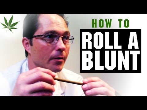 how to properly roll a blunt