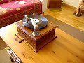 gramofono melophone de 1914  disco la marsellesa
