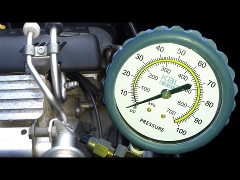 how to relieve fuel pressure without starting car