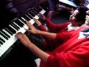 Tommy and Lance playing a rushed Clash on the Big Bridge on Piano.
