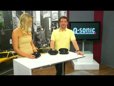 Q-Sonic Fahrrad-MP3-Tasche mit Aktiv-Lautsprecher