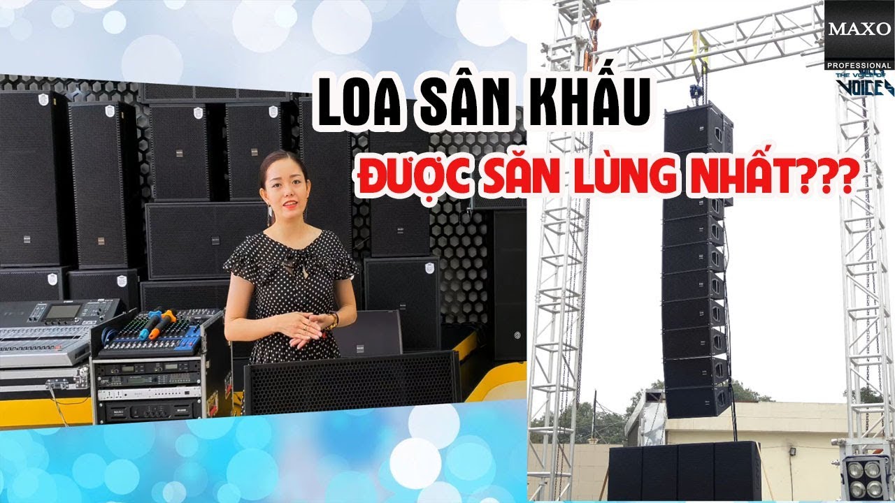 Đập Hộp Loa Line Array X210LA- Loa Sân khấu Đang Được Anh Em Làm Show Ráo Riết Săn Lùng| MAXO AUDIO