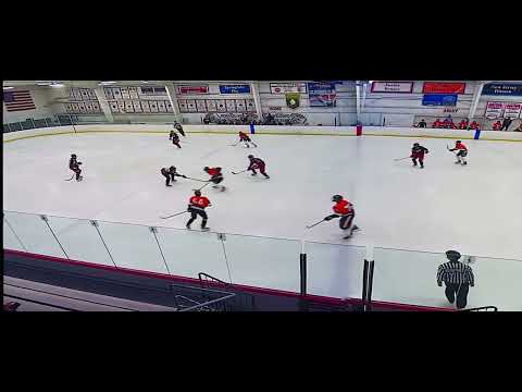 TJ Swinson #83 for Boston Jr. Whalers  vs  Ontario (North York) Rangers at Jr. Chowder Cup