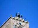 Leipzig, Uhrschlag Krochbank-Hochhaus