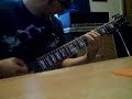 record YabbaDabbaDoom with my 7 string guitar