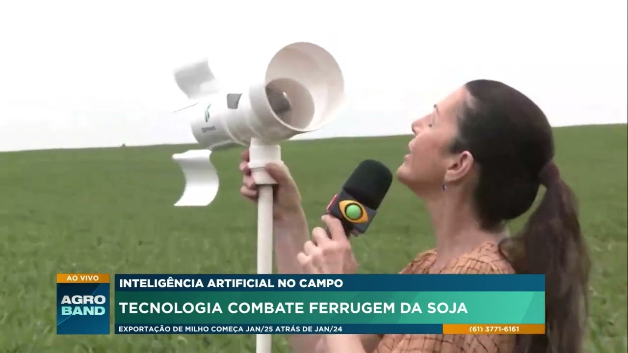 Inteligência Artificial no Campo: Tecnologia combate ferrugem da soja