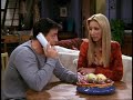 this scene was deleted from episode 8.02 (the one where rachel tells). since the epsode was to be aired soon after 9/11/2001 the scene had to be replaced with the scene where monica was jealous of another newlywed pair.