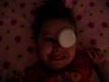 Jenna with her Bipap Powder Puffs