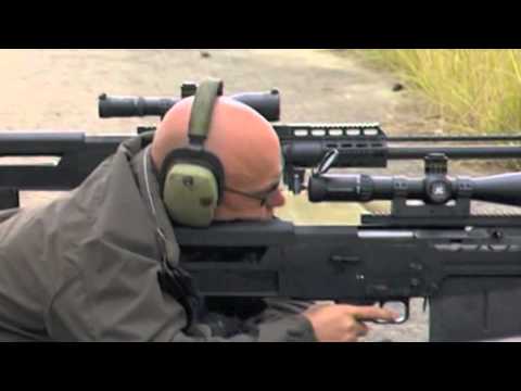 AS50 - The Accuracy International AS-50 testing the dedicated incendiary round.