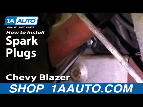 How To Install Replace Spark Plugs Chevy S-10 Pickup Blazer GMC Jimmy 4.3L 1AAuto.com