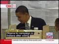Barack Obama votes with his family in Chicago