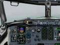 Pousando sob forte chuva Santos dumont Boeing 737-300 Varig