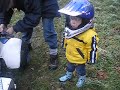 Lennys new quad 2 years old - trying to start it up again bless him