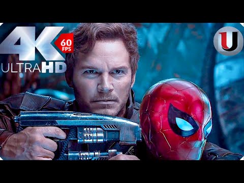 Avengers Vs Guardians Of The Galaxy - Fight Scene - Avengers Infinity War - Movie CLIP (4K)