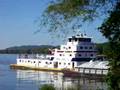 Trains and barges