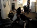 Box Tower Destruction Jiu jitsu melee side-trackathon