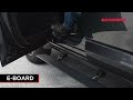 Go Rhino E-Board E1 Electric Running Board Kit, Textured Black, Cab Length (Part Number: 20412974PC) Go Rhino E-Board E1 Electric Running Board Kit, Textured Black, Cab Length - Bronco 4dr 2021+