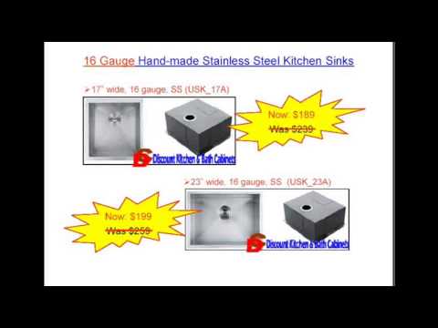 how to buy a kitchen sink